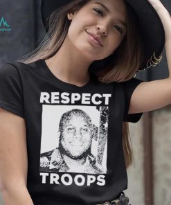 Christopher Dorner Respect Troops shirt
