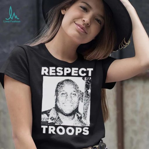 Christopher Dorner Respect Troops shirt