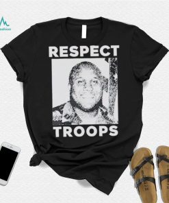 Christopher Dorner Respect Troops shirt