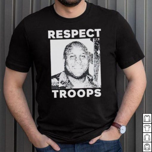 Christopher Dorner Respect Troops shirt