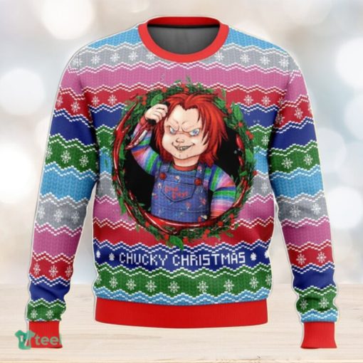 Chucky Christmas Ugly Christmas Sweater 3D Gift For Men And Women