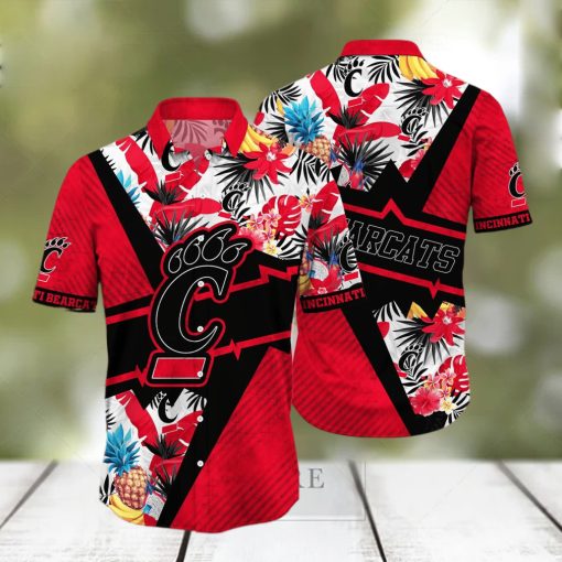 Cincinnati Bearcats NCAA Hawaiian Shirt Summer Aloha Funny Gift For Dad