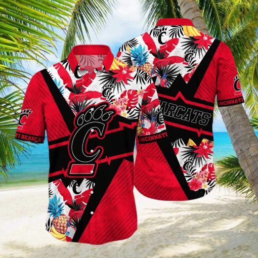 Cincinnati Bearcats NCAA Hawaiian Shirt Summer Aloha Funny Gift For Dad