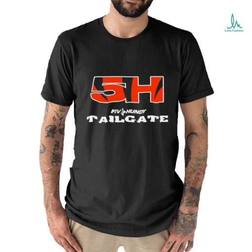 Cincinnati Bengals 5H Five Hundy tailgate logo shirt