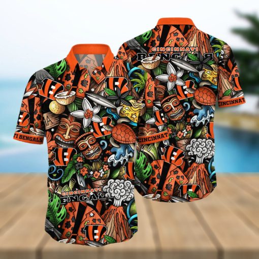 Cincinnati Bengals Hawaii Shirt For Men And Women Gift Hawaiian Shirt Fans