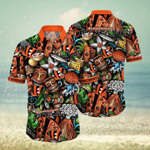 Cincinnati Bengals Hawaii Shirt For Men And Women Gift Hawaiian Shirt Fans