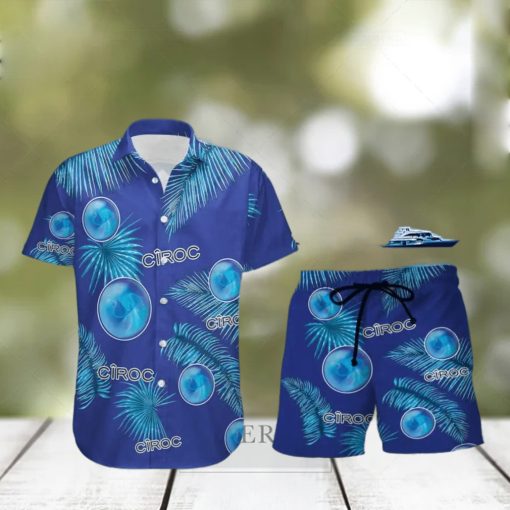 Ciroc Vodka Life Palm Leaves Tropical Hawaiian Shirt And Shorts Unique Summer Gift