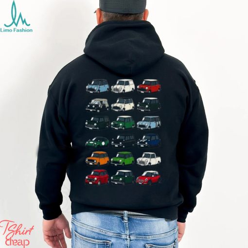 Classic Mini Cooper Evolution Car T Shirt Sweatshirt
