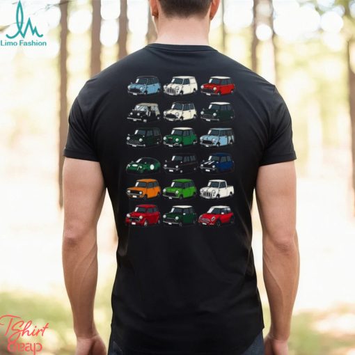 Classic Mini Cooper Evolution Car T Shirt Sweatshirt