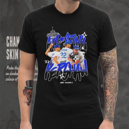 Clayton kershaw all star game T shirts