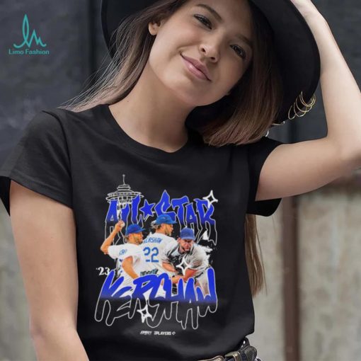 Clayton kershaw all star game T shirts