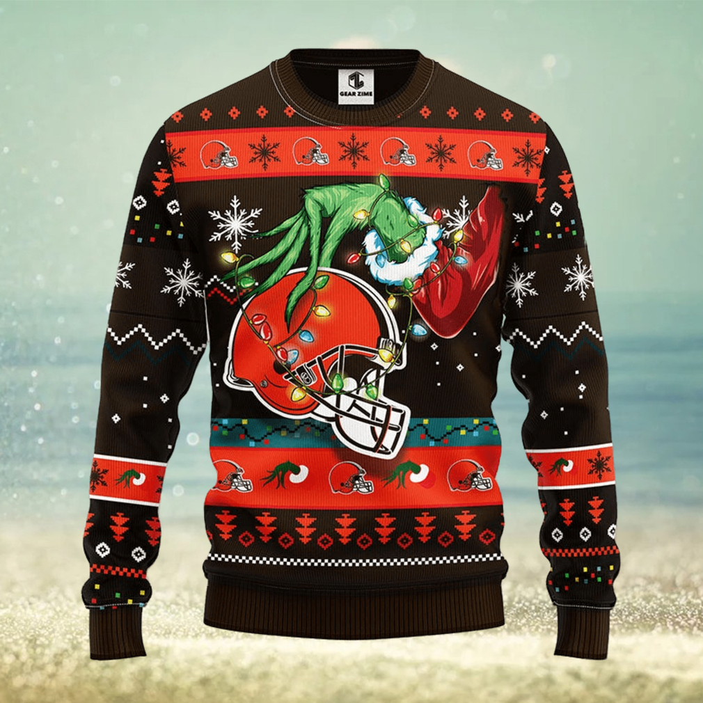 Cleveland Browns Christmas Ugly Xmas Sweater - Limotees