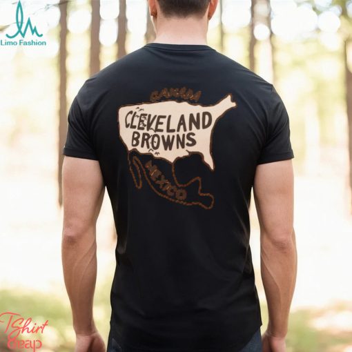 Cleveland Browns Homage Hyper Local Tri Blend T Shirt