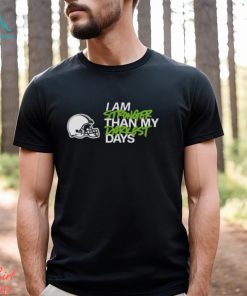 Cleveland Browns I Am Stronger Than My Darkest Days shirt - Limotees