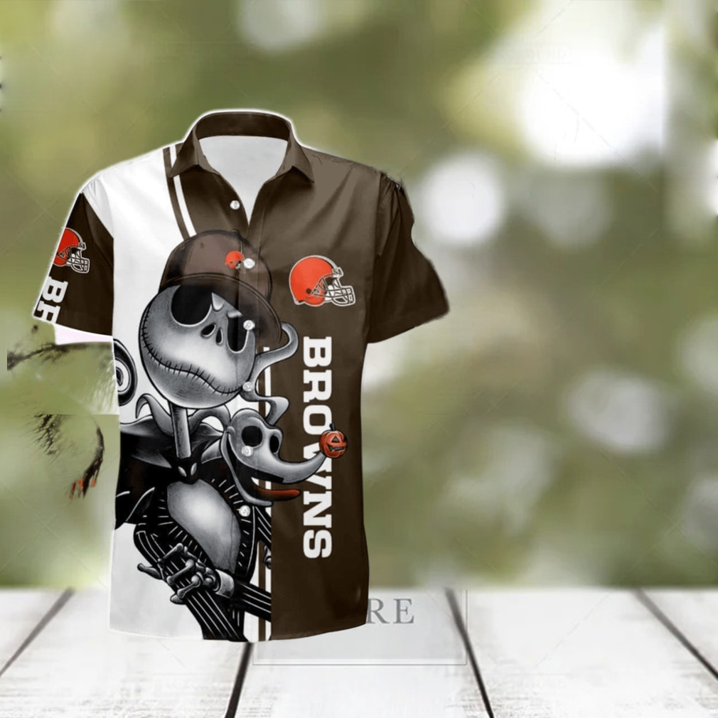 Cleveland Browns Hawaiian Shirt Football Aloha Summer Hawaiian