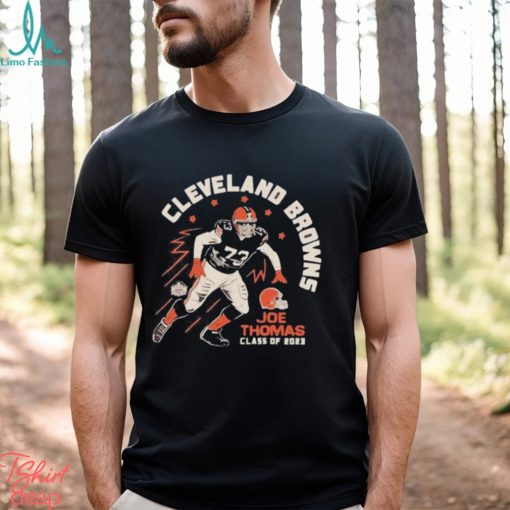 Cleveland Browns Joe Thomas Class Of 2023 Homage T Shirt