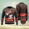 Atlanta Falcons Skull Flower Ugly Christmas Ugly Sweater