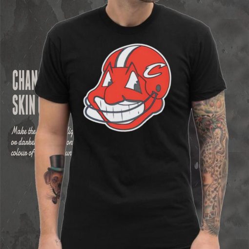 Cleveland Indians Cleveland Browns logo shirt