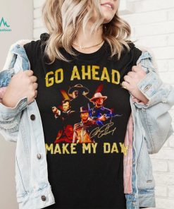 Clint Eastwood go ahead make my day shirt