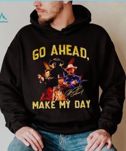 Clint Eastwood go ahead make my day shirt