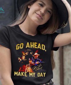 Clint Eastwood go ahead make my day shirt