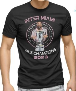 Club Internacional De Futbol Lionel Messi Inter Miami MLS Champions 2023 Shirt