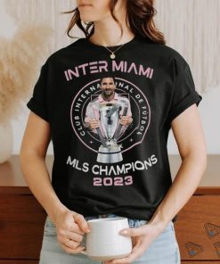 Club Internacional De Futbol Lionel Messi Inter Miami MLS Champions 2023 Shirt