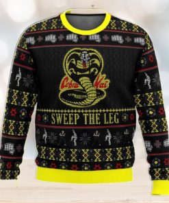 Cobra Kai Ugly Christmas Sweater, Sweep The Leg Karate Kid Christmas Sweater 3D Gift For Men And Women