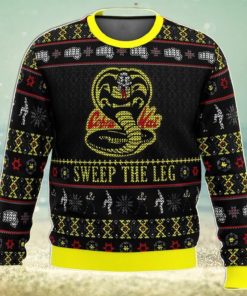 Cobra Kai Ugly Christmas Sweater, Sweep The Leg Karate Kid Christmas Sweater 3D Gift For Men And Women