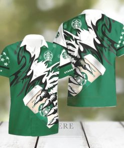 Coffee Monster Claw Gift Hawaiian Set Shirt And Short Summer Beach