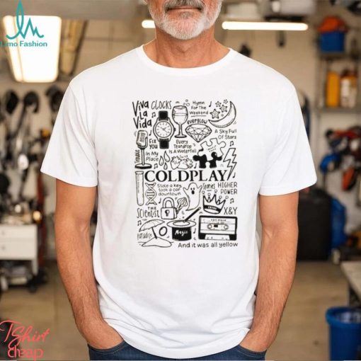 Coldplay Fan Gift, Coldplay 2023 World Tour Shirt