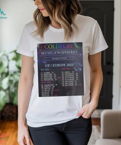 Coldplay Music Of The Spheres Tour 2023 2 T Shirt