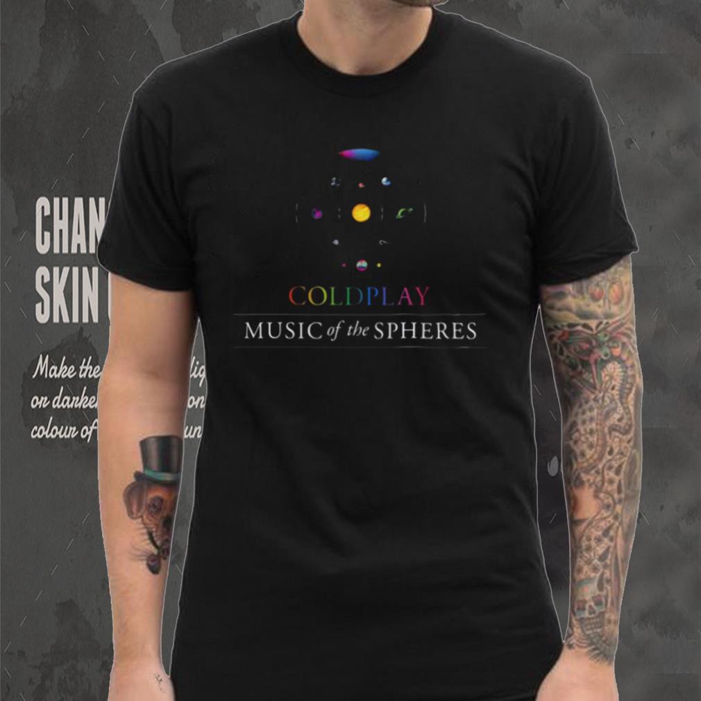 Coldplay Music Of The Spheres American Tour Dates T-Shirt