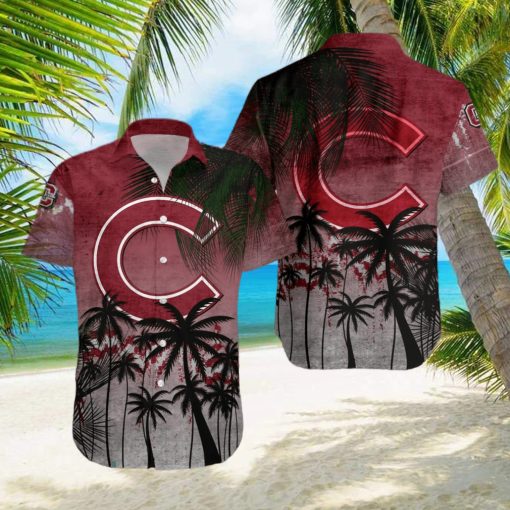 Colgate Raiders 3D Hawaiian Shirt Coconut Tree Tropical Grunge NCAA Summer Beach hawaiian shirt