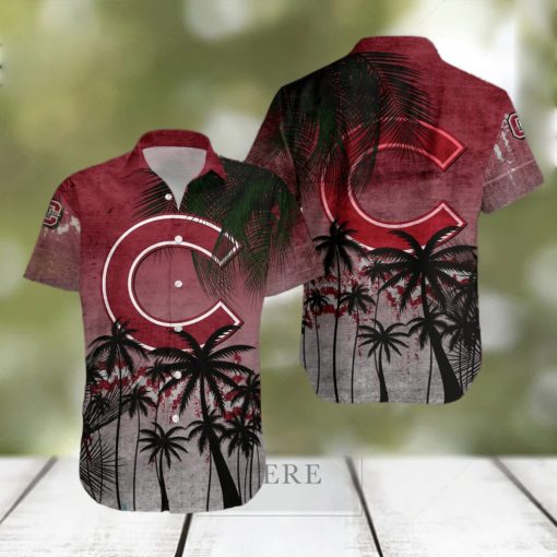 Colgate Raiders 3D Hawaiian Shirt Coconut Tree Tropical Grunge NCAA Summer Beach hawaiian shirt