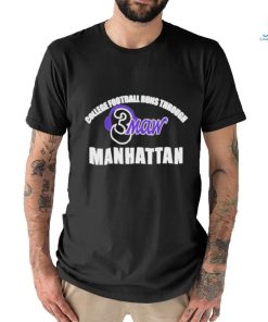 College Football Runs Through Manhattan 3Maw Shirt
