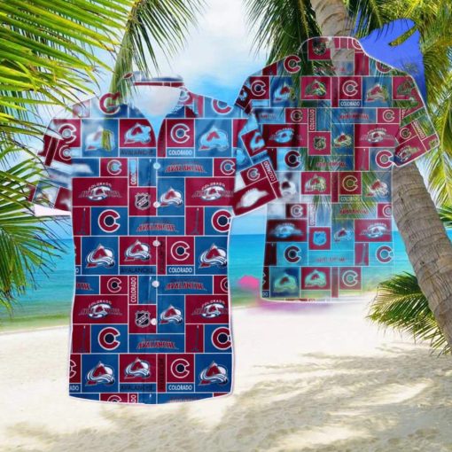 Colorado Avalanche NHL Summer Beach Hawaiian Shirt