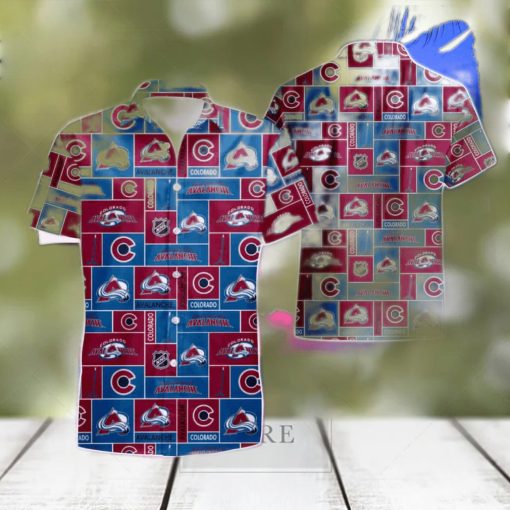 Colorado Avalanche NHL Summer Beach Hawaiian Shirt