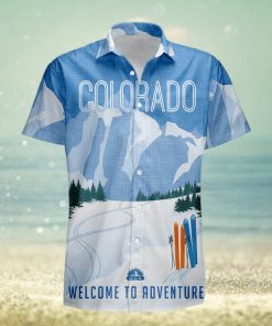 Colorado Retro Style Travel Summer 3D Hawaiian Shirt Gift For Men And Women Fans