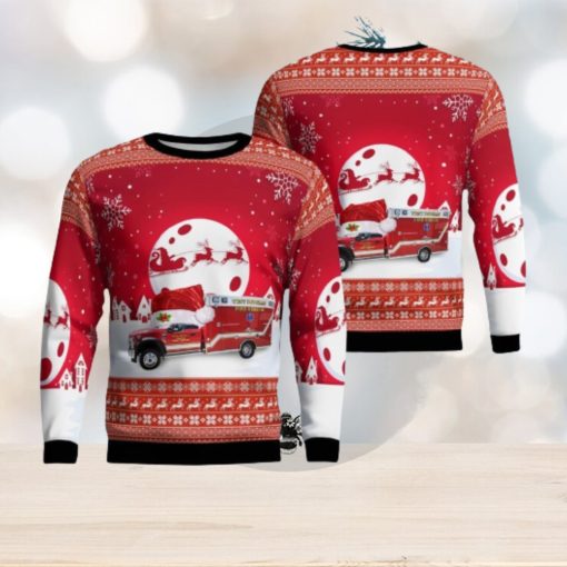 Colorado West Douglas County Fire Rescue Ems Aop Ugly Sweater 3D Gift For Men And Women