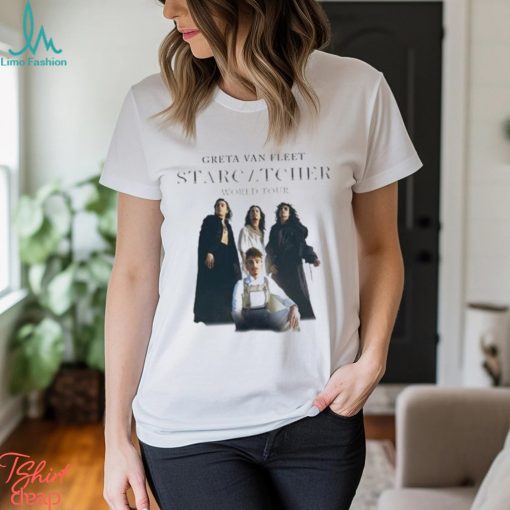 Comfort Colors® Greta Van Fleet Starcatcher World Tour 2023 Shirt Band Fan T Shirt