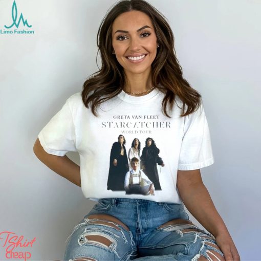 Comfort Colors® Greta Van Fleet Starcatcher World Tour 2023 Shirt Band Fan T Shirt