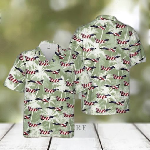 Convair F 106 Delta Dart Hawaiian Shirt