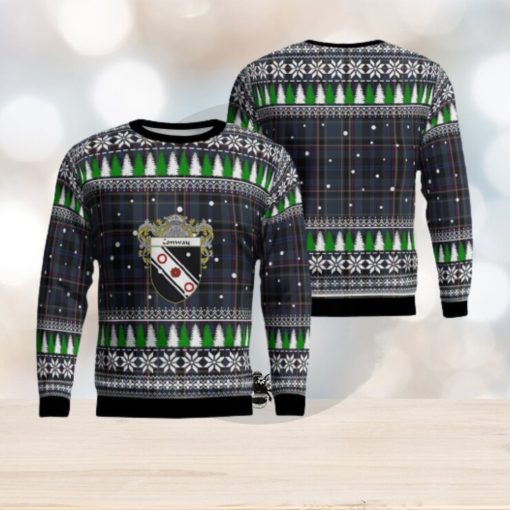 Conway Crest Tartan Christmas Ugly Sweater 3D Gift For Men And Women