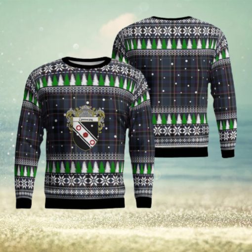 Conway Crest Tartan Christmas Ugly Sweater 3D Gift For Men And Women