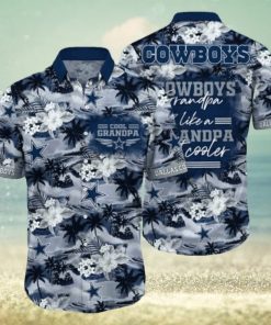 Cool NFL Dallas Cowboys Hawaiian Shirt Beach Gift For Grandpa