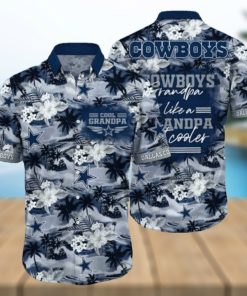 Cool NFL Dallas Cowboys Hawaiian Shirt Beach Gift For Grandpa