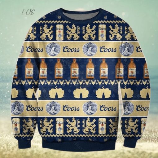 Coors Banquet Beer Ugly Christmas Sweater All Over Print