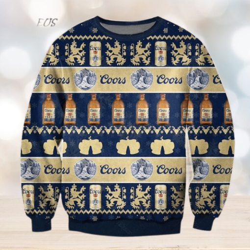 Coors Banquet Beer Ugly Christmas Sweater All Over Print