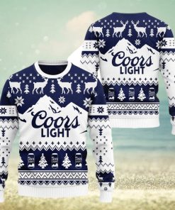 Coors Light Beer Ugly Christmas Ugly Sweater Coors Ugly Xmas